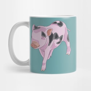 Companion No 13 - Full Color - Teacup Pig Art Mug